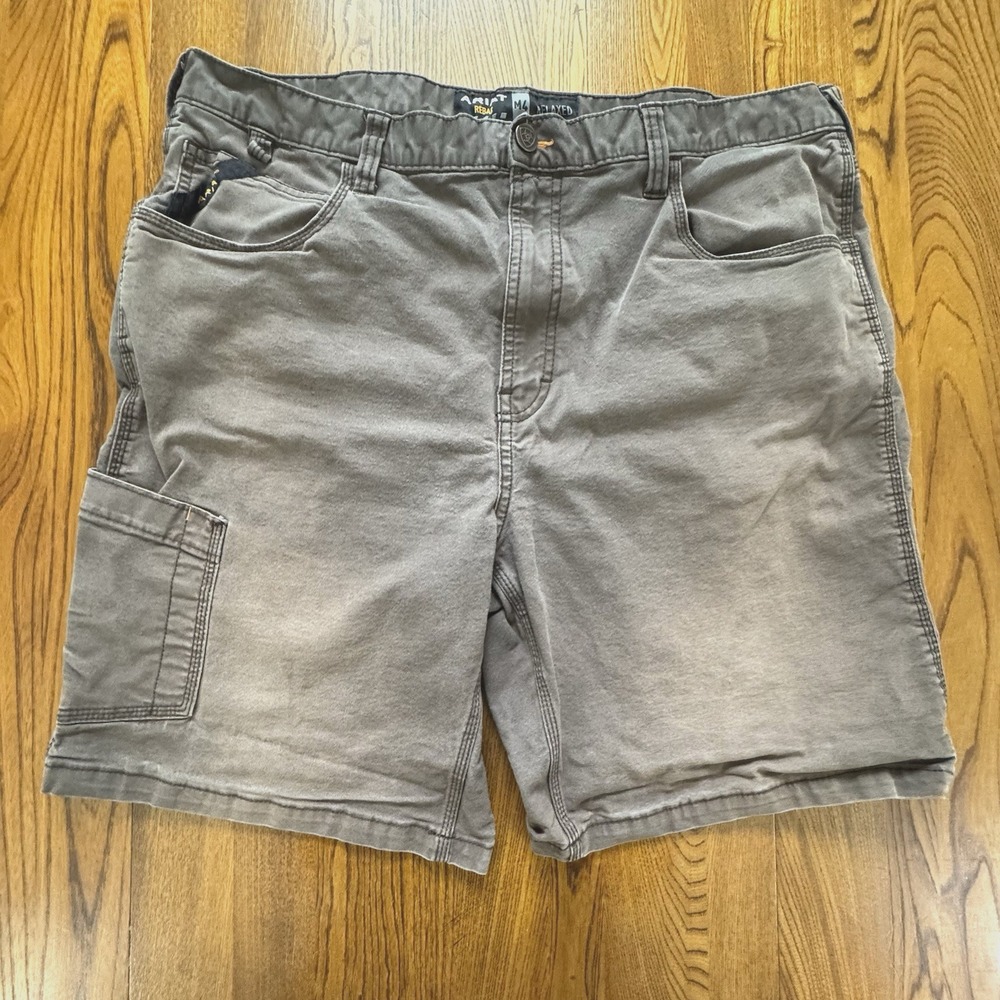Ariat Brown Rebar M4 Relaxed Work Shorts‎ Men's Size 40 - 9" Inseam
